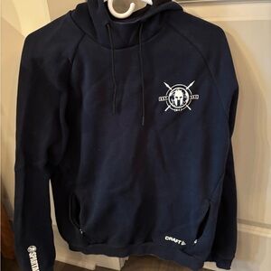 Spartan Race Craft Dark Blue Men's Hoodie with Spartan Logo